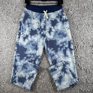 Chubbies Sweatpants Men's Small Baby Blue Tie Dye Stretch Activewear Winter Draw